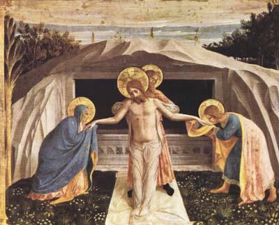 Fra Angelico Entombment (mk08) Norge oil painting art